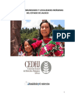 Comunidades Indigenas en Jalisco