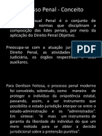 Processo Penal: conceitos fundamentais