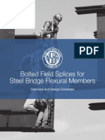 Bolted Field Splices For Steel Bridge Flexural Members - v1.02 PDF