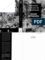 APPADURAI, Arjun - Dimensões Culturais Da Globalização PDF