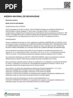 AGENCIA NACIONAL DE DISCAPACIDAD - Cumbre de Discapacidad