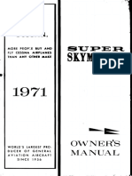 Cessna 1971 Super Skymaster 337 POH PDF