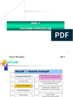 3 - Ukuran Pemusatan