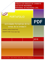 Portafolio II Unidad 2018