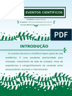 Tipos de Eventos Científicos