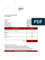 Bill To Transfer Details:: Invoice #TRTLCM201902004