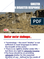 Shelter in Disaster Response - IFRC