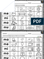 Trabajamos Las Sílabas Ma Me Mi Mo Mu PDF