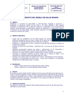 6.modelo de Salud Infantil - Manual Operativo