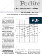 Perlite technical data