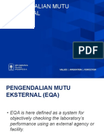 Pengendalian Mutu Eksternal