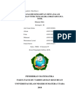 Laporan Miniriset Geometri Analitik KEL. 3