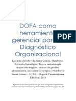 DOFA Como Herramienta Gerencial Para El Diagnóstico Organizacional 40664