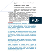 Casos Practicos de Control Interno - Trabajo de Auditoria de Gestion