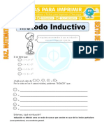 Ejercicios de Método Inductivo Para Sexto de Primaria