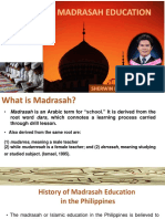 Education and Development Report Madrasah