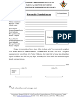 Formulir Pendaftaran PDF