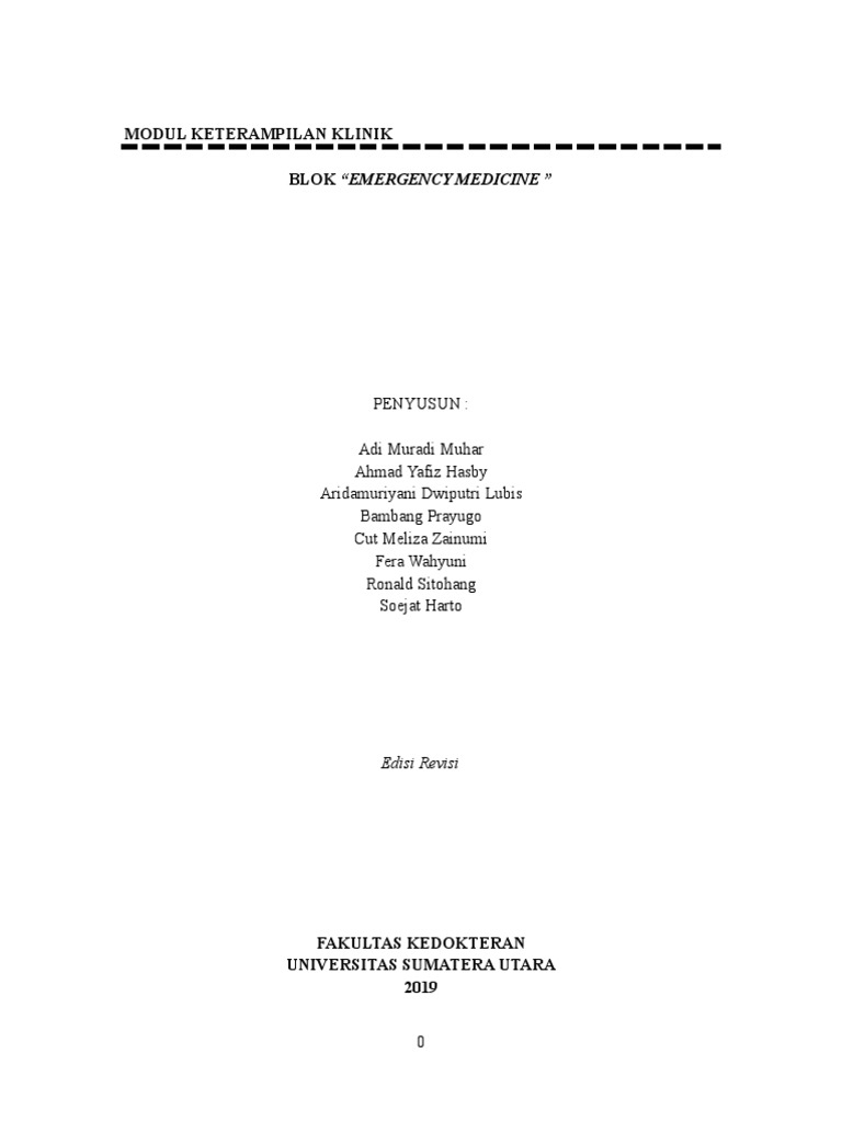 Modul Skill Lab em 2019 | PDF