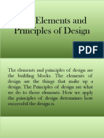 The Principles and Elements of Design