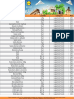 Prețuri Valabile Astăzi 8.05.2019 Prețuri Valabile Astăzi 8.05.2019 01