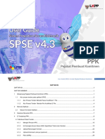 User Guide SPSE 4.3 User PPK 22 April 2019 PDF