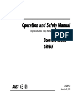 JLG 150HAX Operation PDF