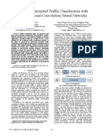 End-To-End Encrypted Traffic Classification With One-Dimensional Convolution Neural Networks