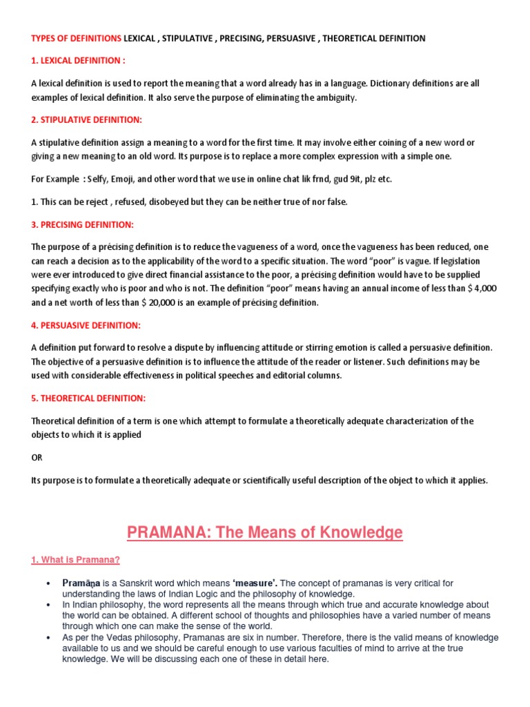 Examples Of Lexical Meaning