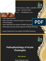 DR Kiki Lukman Patofisiologi Acute Cholangitis