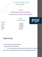 Seismic Analysis and Structural Design of Multi-Storied RCC Framed Commercial Building