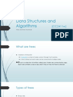 Data Structures and Algorithms: Trees and Tree Traversals