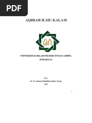 Aqidah Ilmu Kalam Pdf