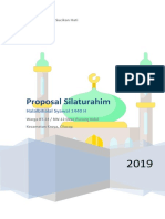 Proposal Halal Bihalal RT Syawal 1440 H 2019