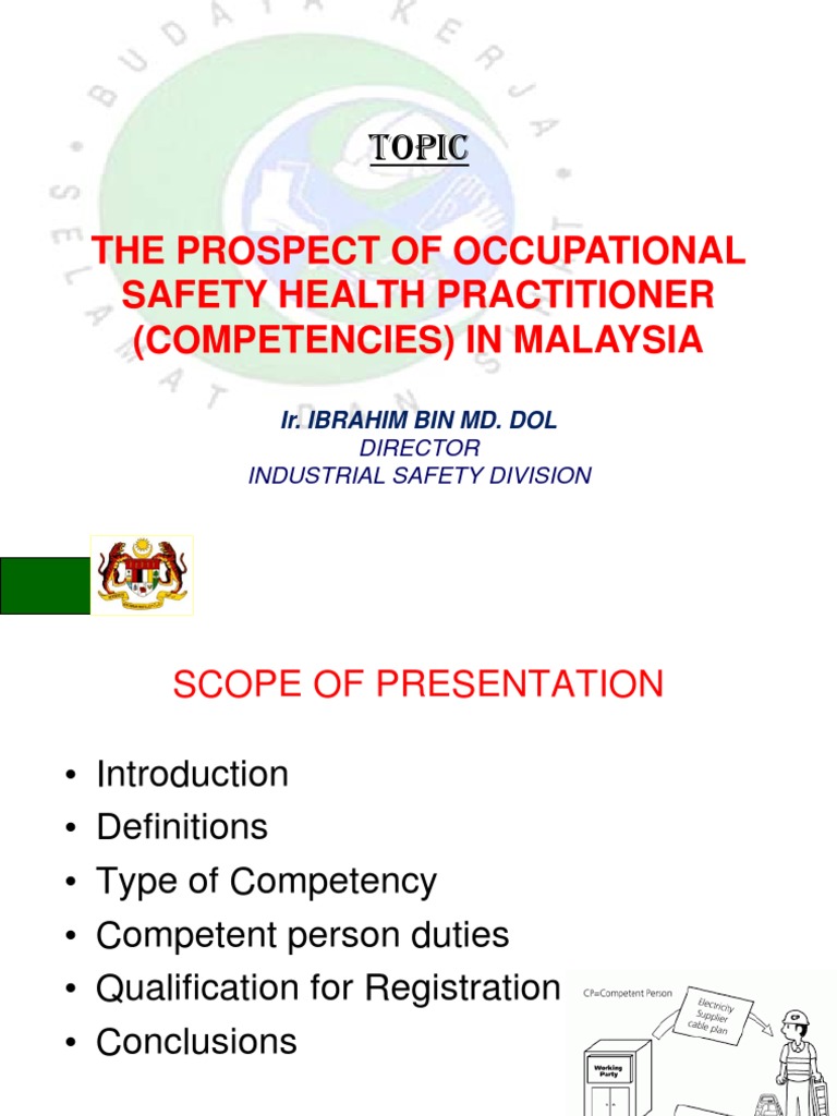 Competencies for Hygiene Technicians in Malaysia | PDF | Occupational ...