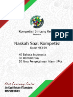 Soal Kompetisi Bintang Kelas V