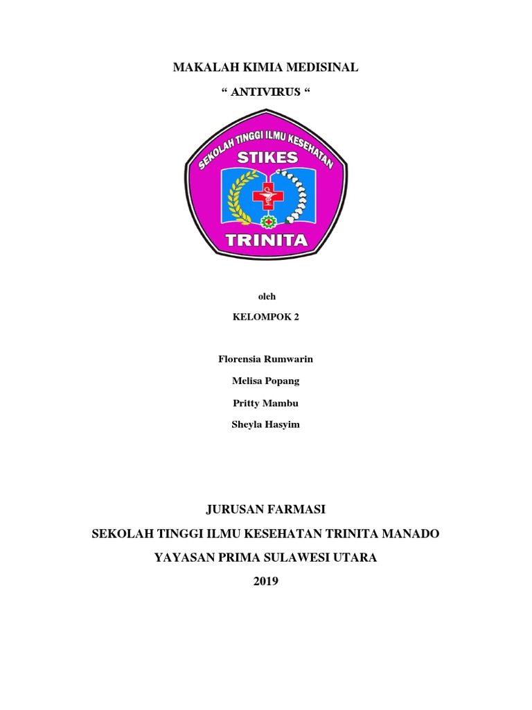 Cover Makalah Kimia Medisinal Docx