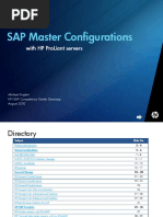 SAP HP ProLiant Master