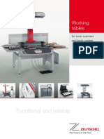 Reliable Tables for Book Scanners