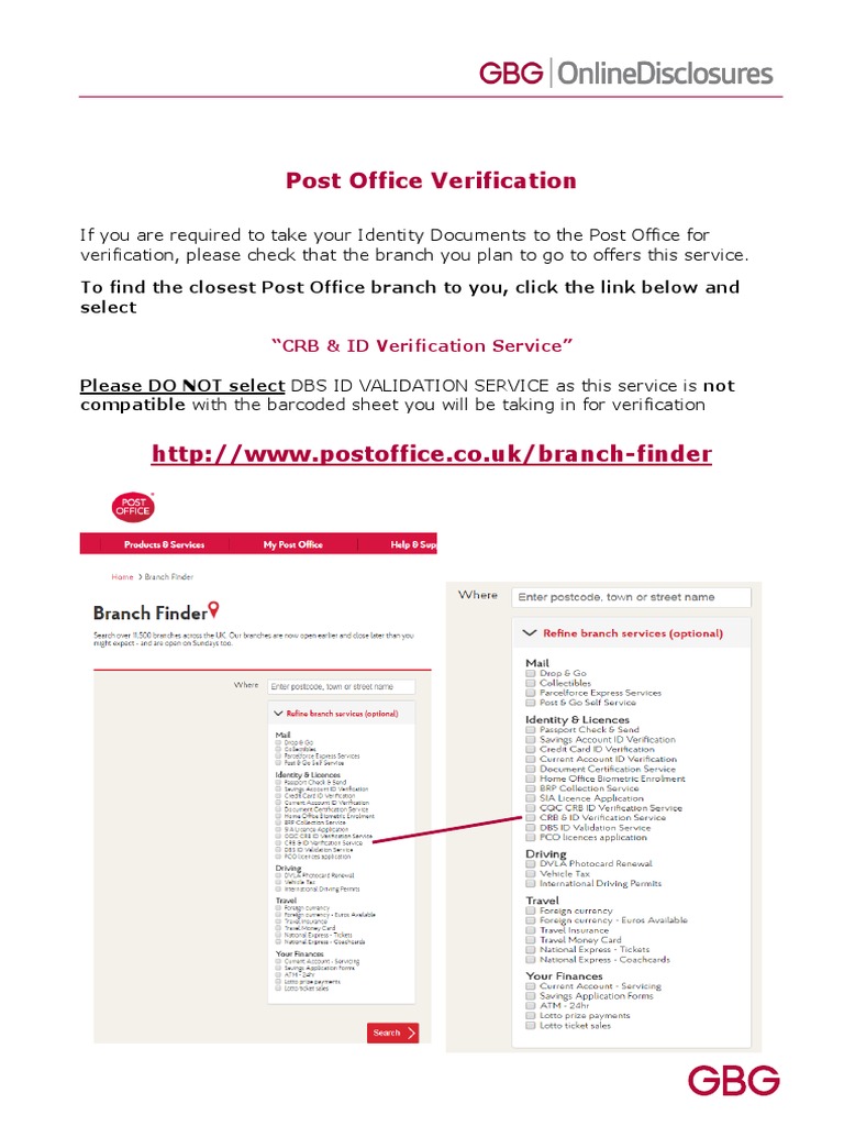PostOffice Locations | PDF