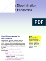 Price Discrimination IB Economics