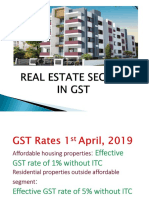GST On Real Estate Sector