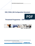 R2R Configuration for Financial Analysis