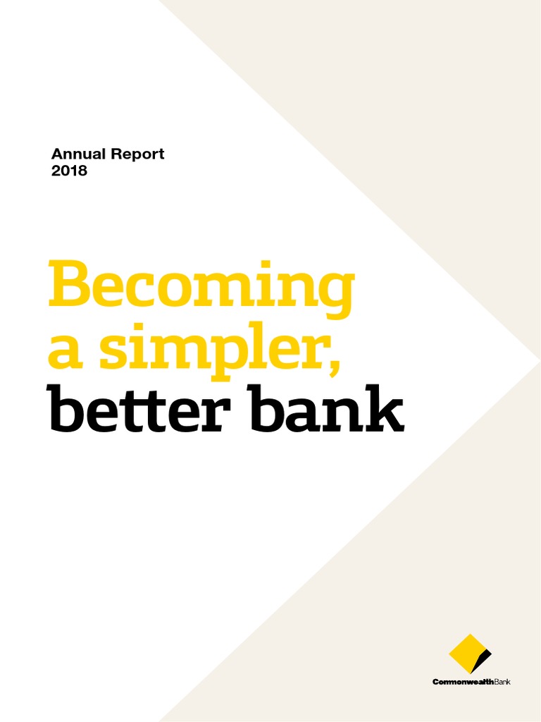 Cba Annual Report 2018 Pdf Corporate Governance Regulatory
