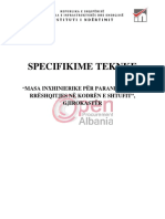 Specifikime Teknke PDF