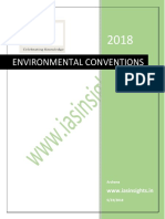International Environmental Conventions List