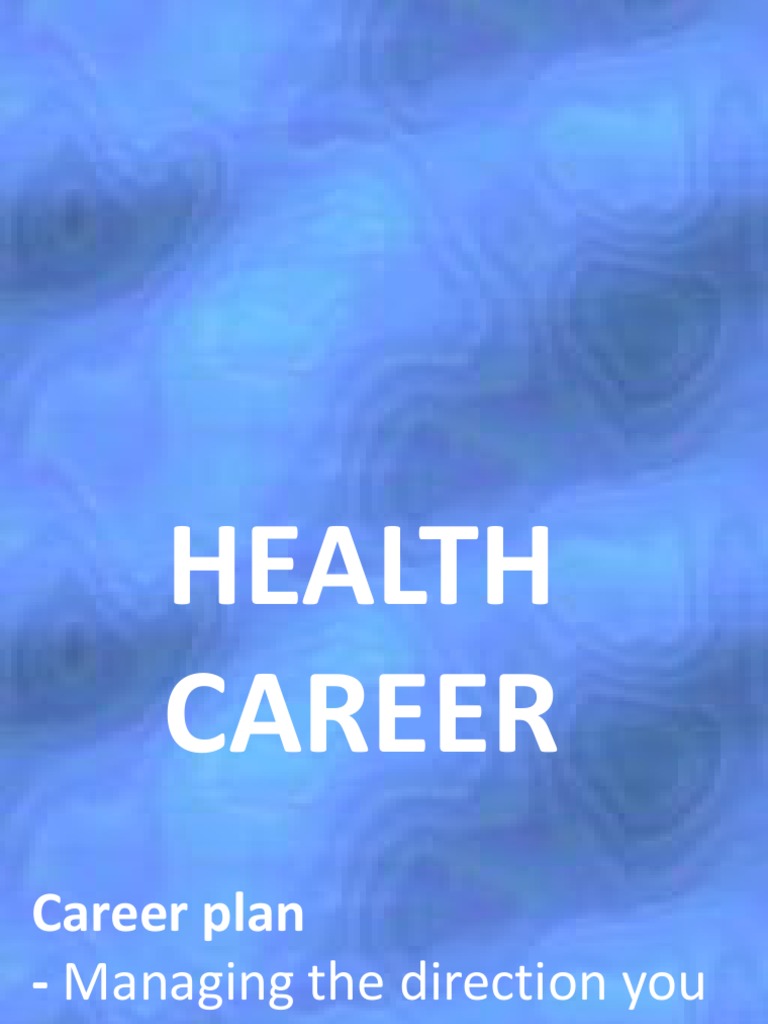 Health Career PDF Surgery Health Care