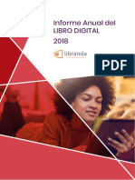 Informe Anual Del Libro Digital 2018 (Libranda) PDF