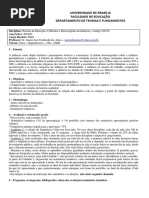 Programa Disciplina História e Historiografia Da Infância - ATUALIZADO