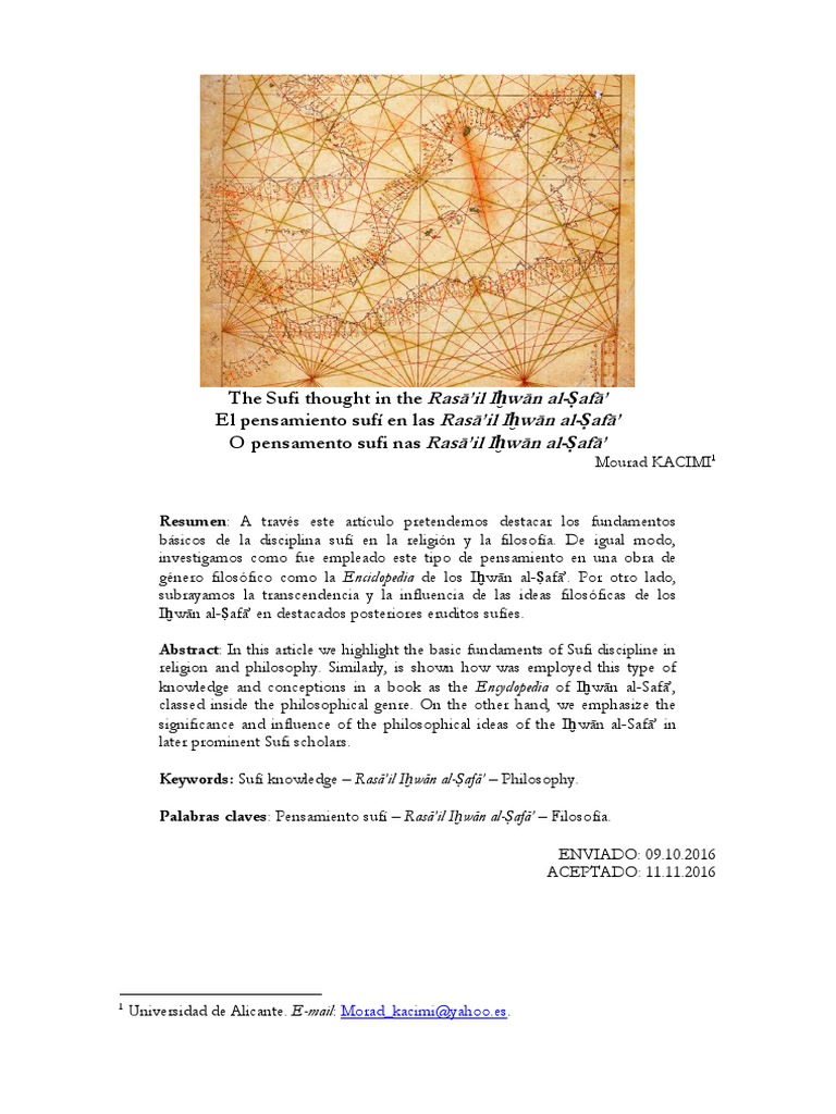 Hermanos de La Pureza PDF El sufismo Misticismo