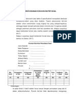 Materi Penyusunan Soal